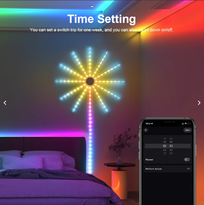 GlowBurst Bedroom Chill Mode