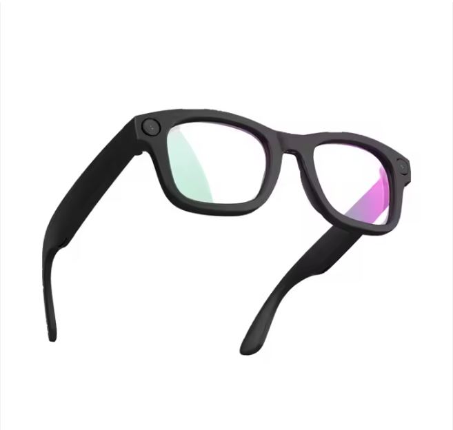 Spy Recording Glasses close-up showing hidden camera