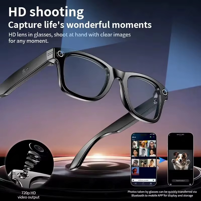 Recording glasses product showcase